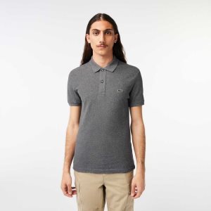 Lacoste Original L.12.12 Slim Fit Petit Pique Puuvilla Harmaat | UNV-376124