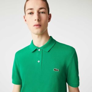 Lacoste Original L.12.12 Slim Fit Petit Pique Puuvilla Vihreä | ZHX-109326