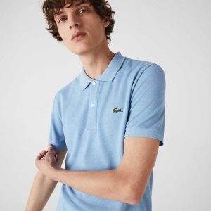 Lacoste Original L.12.12 Slim Fit Petit Pique Puuvilla Sininen | ZUW-486123