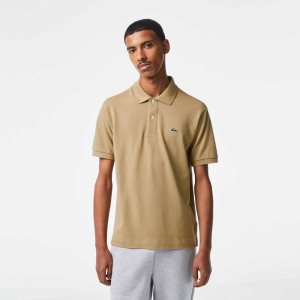 Lacoste Original L.12.12 petit pique cotton Beige | CQF-308654
