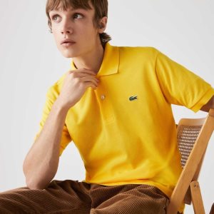 Lacoste Original L.12.12 petit pique cotton Keltainen | FGP-609218