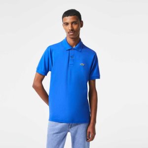 Lacoste Original L.12.12 petit pique cotton Sininen | FIE-910854