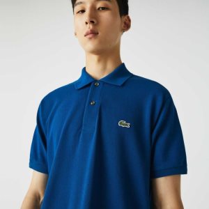 Lacoste Original L.12.12 petit pique cotton Sininen | NSR-140839
