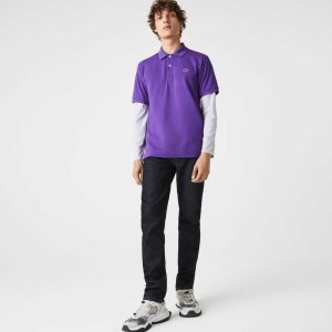 Lacoste Original L.12.12 petit pique cotton Violetit | XSC-684273