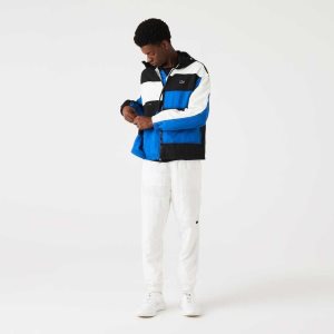 Lacoste Patchwork Effect Mustat Sininen Valkoinen | XRC-193650