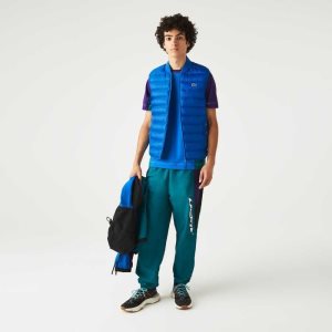 Lacoste Pehmustettu Vesi-Repellent Vest Sininen | EPZ-170638