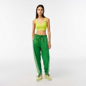 Lacoste Perforated Effect Track Vihreä | XOL-612479