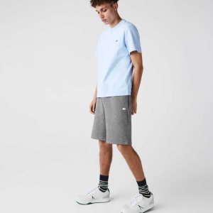 Lacoste Puuvilla Blend Bermuda Harmaat | DCJ-136082