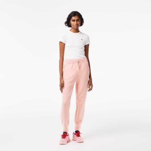 Lacoste Puuvilla Jersey Trackpants Pinkki | PIK-394517