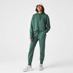 Lacoste Puuvilla Jersey Trackpants Vihreä | IAT-403528