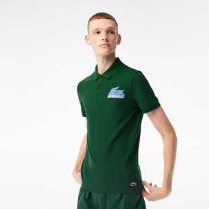 Lacoste Puuvilla Mini-Pique Vihreä | OBT-423695