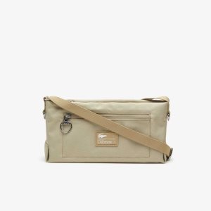 Lacoste Recycled Fiber Zipped Bag Monivärinen | DPF-947028