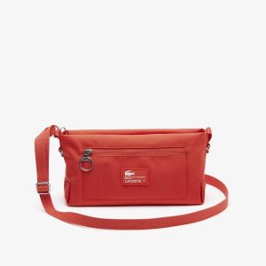 Lacoste Recycled Fiber Zipped Bag Monivärinen | GNR-284139