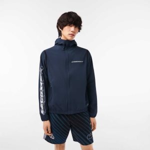 Lacoste Recycled Polyamide Lyhyt Track Sininen | KJU-013568