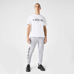 Lacoste Reflective Print Harmaat | WPN-720659