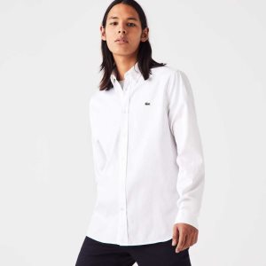 Lacoste Regular Fit Premium Puuvilla Valkoinen | NQO-879023
