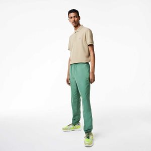 Lacoste Regular Fit Vesi-Repellent Trackpants Khaki Vihreä | PYK-293106