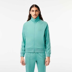 Lacoste Regular Fit Zipped Pique Minttu | MVO-547136