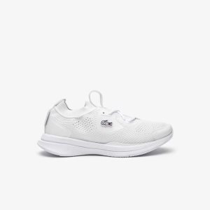 Lacoste Run Spin Knit Valkoinen Valkoinen | BSW-972813