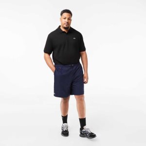 Lacoste SPORT Big Fit Jersey Vuoratut Laivastonsininen Sininen | EGQ-632890