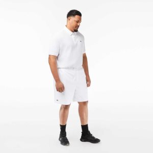 Lacoste SPORT Big Fit Jersey Vuoratut Valkoinen | JWU-201374