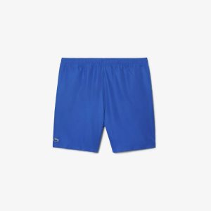 Lacoste SPORT Big Fit Logo Stripe Sininen | ZIT-234601