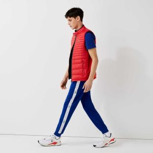 Lacoste SPORT Branded Bands Tracksuit Sininen Punainen Valkoinen | ZXO-829350