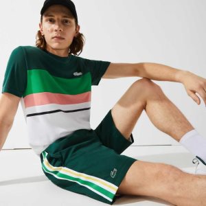 Lacoste SPORT Contrast Bands Kevyet Vihreä Keltainen Valkoinen | TNJ-107894