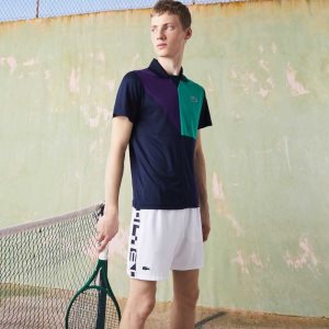 Lacoste SPORT Contrast Print Tennis Valkoinen | QZS-321980