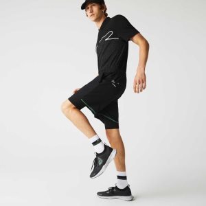 Lacoste SPORT Layered Mustat Vihreä Valkoinen | ENA-623074