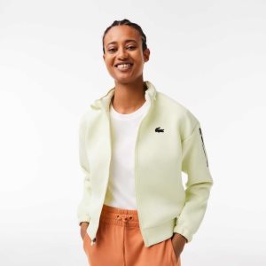 Lacoste SPORT Loose Fit Zip Keltainen | NLE-120568