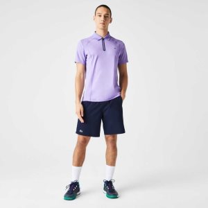 Lacoste SPORT Regular Fit Seamless Tennis Laivastonsininen Sininen | PLY-163549