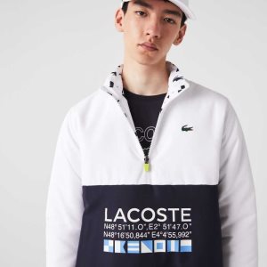 Lacoste SPORT Reversible Vesi-Repellent Tennis Valkoinen Laivastonsininen Sininen Valkoinen Laivastonsininen Si | NGC-513086