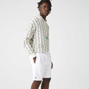 Lacoste SPORT Tennis Fleece Valkoinen | LFM-234187