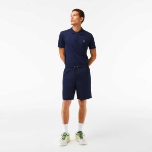 Lacoste SPORT Tennis Solid Diamond Weave Laivastonsininen Sininen | RKF-236480