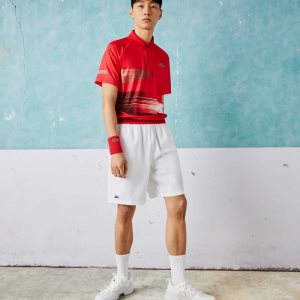 Lacoste SPORT x Novak Djokovic Light Stretch Valkoinen | IDM-256384
