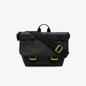Lacoste Signature Print Vesi-Repellent Messenger Vaaleanvihreä | GOY-752306