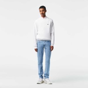 Lacoste Slim Fit Stretch Puuvilla Denim Sininen | COB-406821