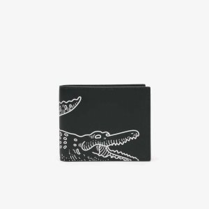 Lacoste Small Contrast Print Folding Wallet Monivärinen | USZ-286457