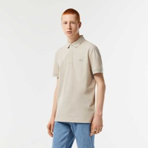 Lacoste Smart Paris Stretch Puuvilla Beige | LUK-723910