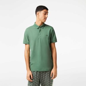 Lacoste Smart Paris Stretch Puuvilla Khaki Vihreä | CAQ-491586