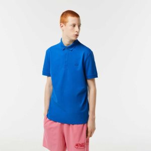 Lacoste Smart Paris Stretch Puuvilla Sininen | KGN-679405