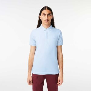 Lacoste Smart Paris Stretch Puuvilla Vaaleansininen | YJM-456317