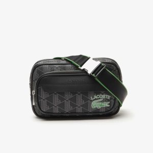 Lacoste The Blend Monogram Print Crossbody: Small Monivärinen | KUI-906871