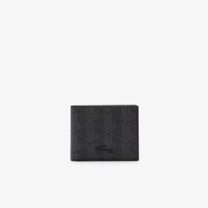 Lacoste The Blend Small Monogram Canvas Wallet Monivärinen | CFN-935480