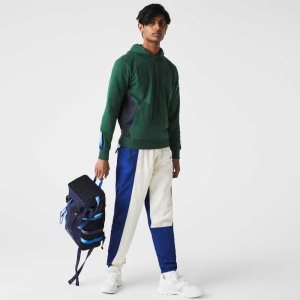 Lacoste Theo Curin Technical Canvas Backpack Laivastonsininen | ODG-430178