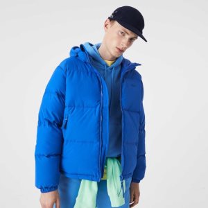 Lacoste Tikattu Vesi-Repellent Sininen | XYH-409736