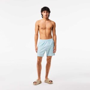 Lacoste Two-Tone Print Vihreä Vaaleanvihreä | JIC-134987