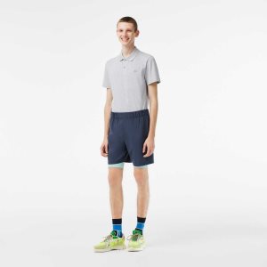 Lacoste Two-Tone SPORT with Built-in Sininen Vaaleanvihreä | SOG-751264