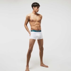 Lacoste Vapaa-ajan Bokserin Brief 3-Pack Valkoinen | KHB-426913